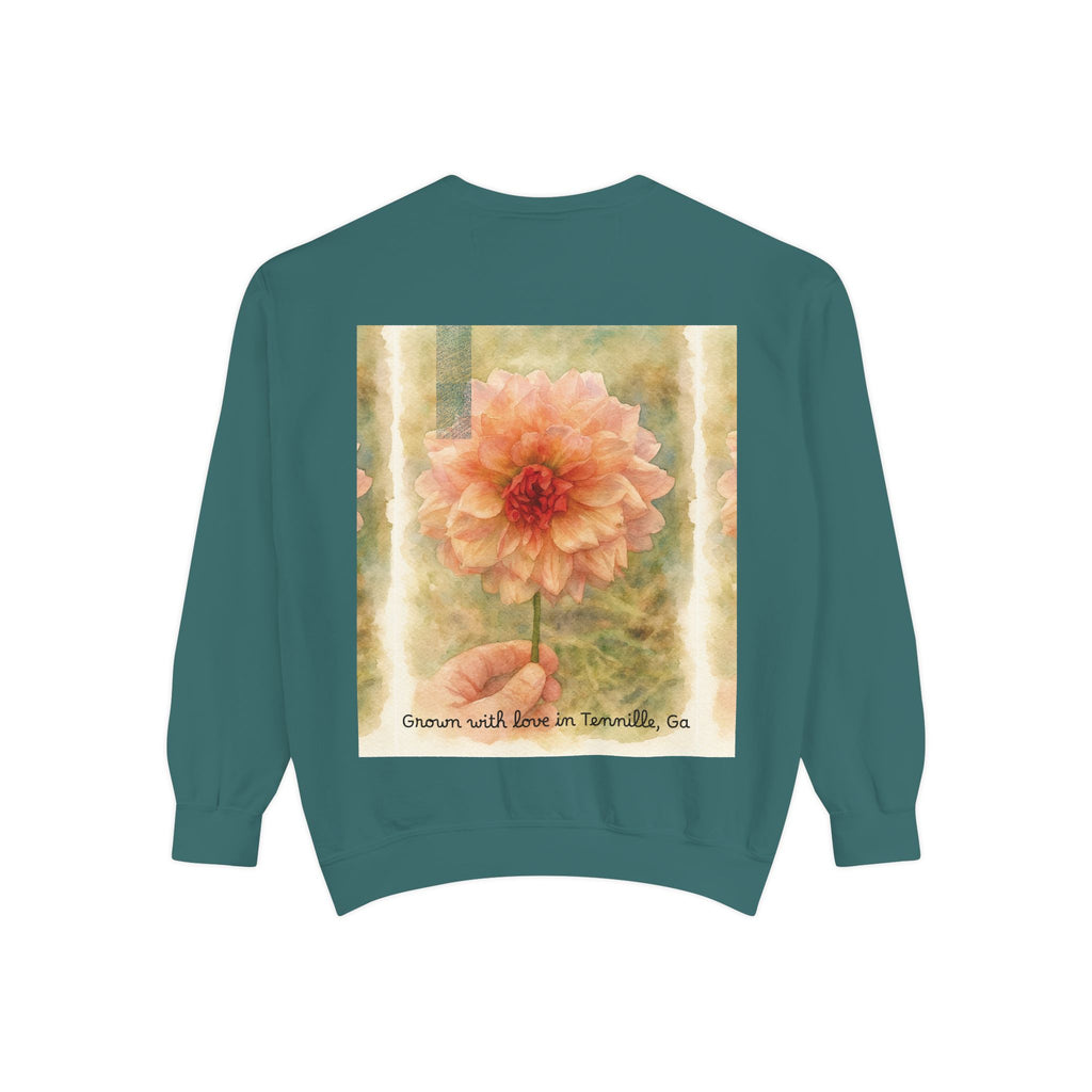 Kaolin Flowers & Farm Sweatshirt — "Grown With Love in Tennille, GA"