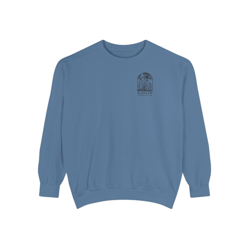 Kaolin Flowers & Farm Sweatshirt — "Grown With Love in Tennille, GA"