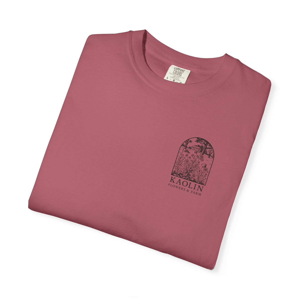 Molly Raven T-Shirt- Kaolin Flowers and Farm