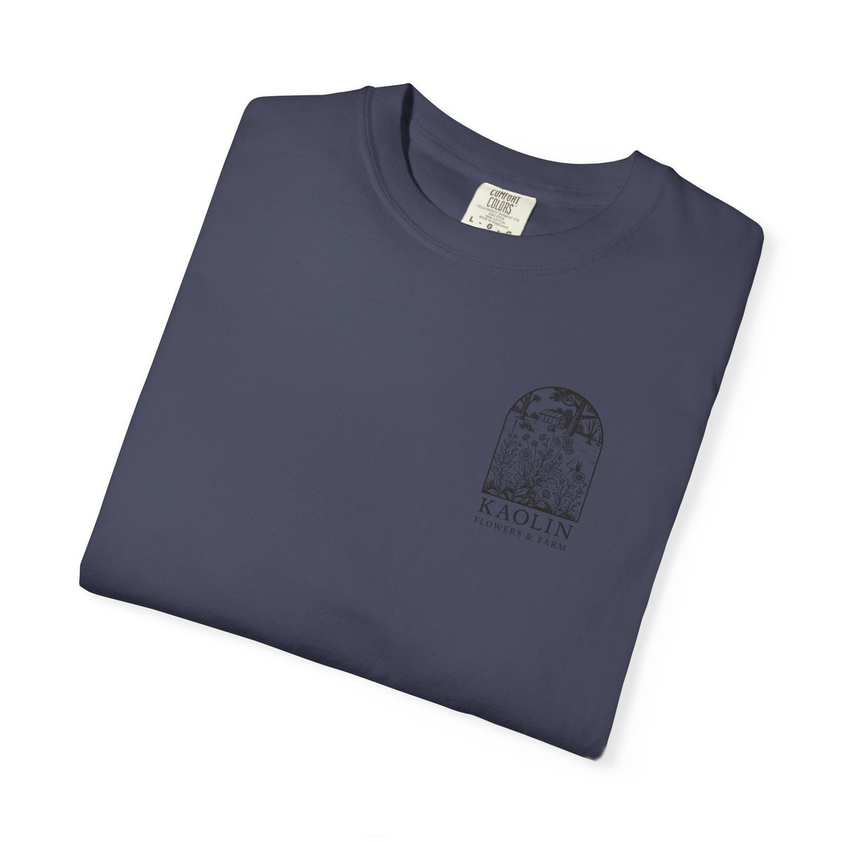 Molly Raven T-Shirt- Kaolin Flowers and Farm