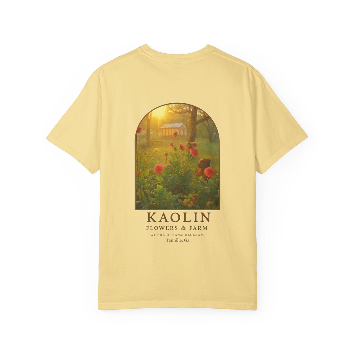 Kaolin Flowers and Farm T-Shirt — Support Local Small Farm