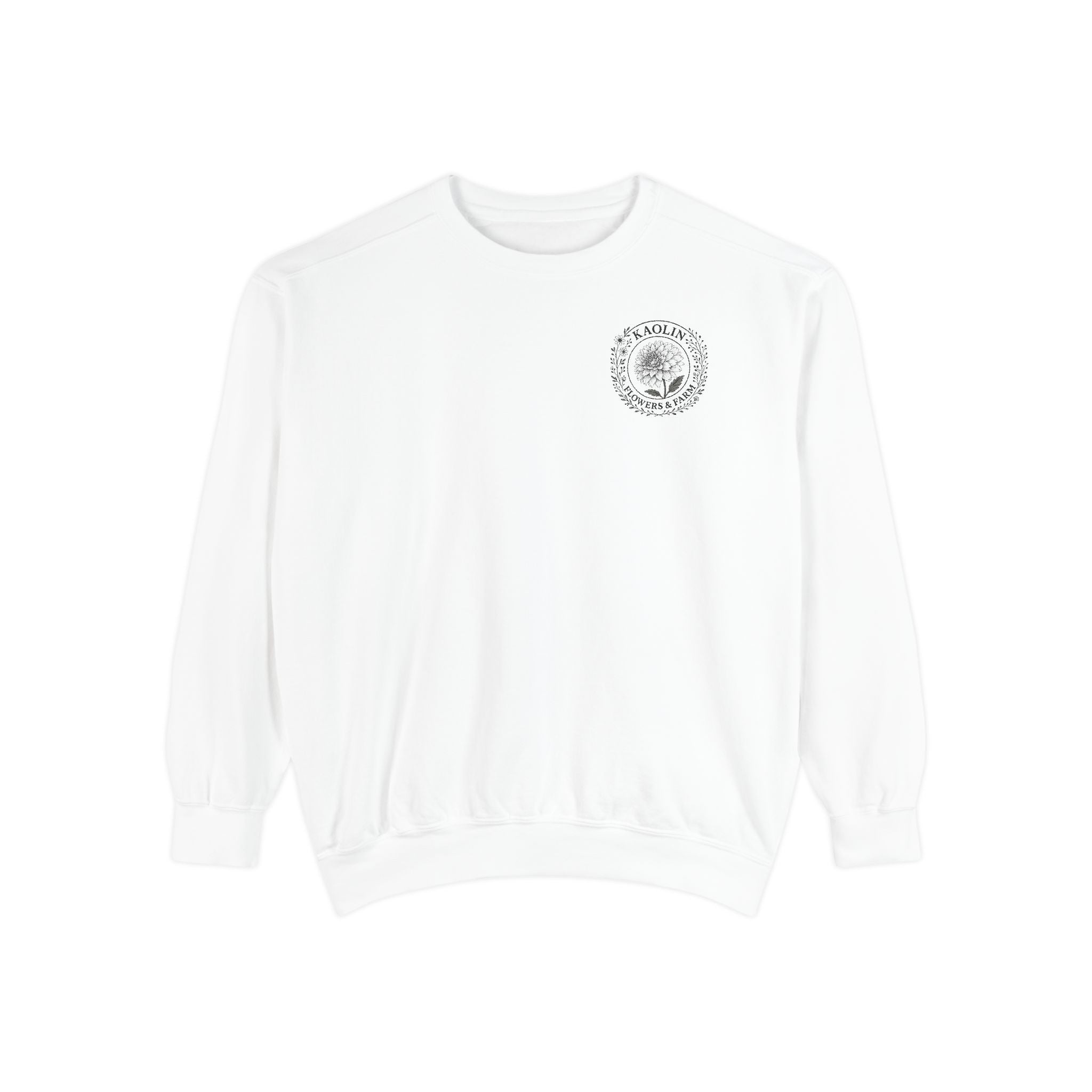 Kaolin Flowers and Farm DJ Mascot Sweatshirt — 'Gentle Giant' Farm Crewneck