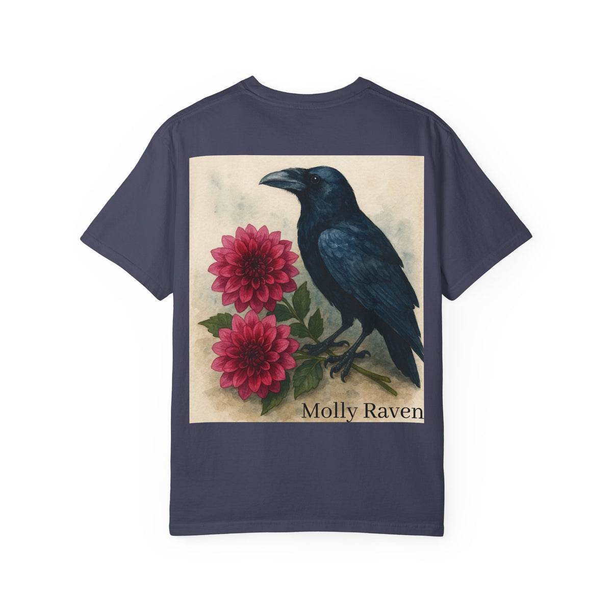 Molly Raven T-Shirt- Kaolin Flowers and Farm
