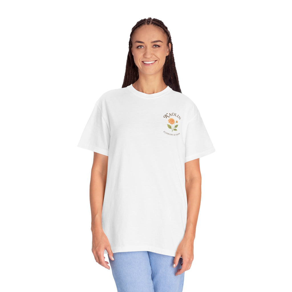 Kaolin Flowers and Farm T-Shirt — Support Local Small Farm