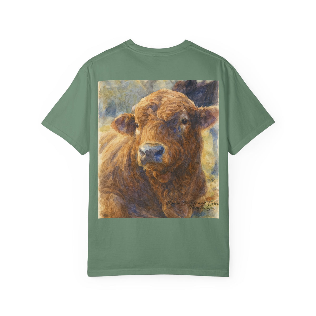 Kaolin Flowers and Farm DJ Mascot T-Shirt-" Gentle Giant"