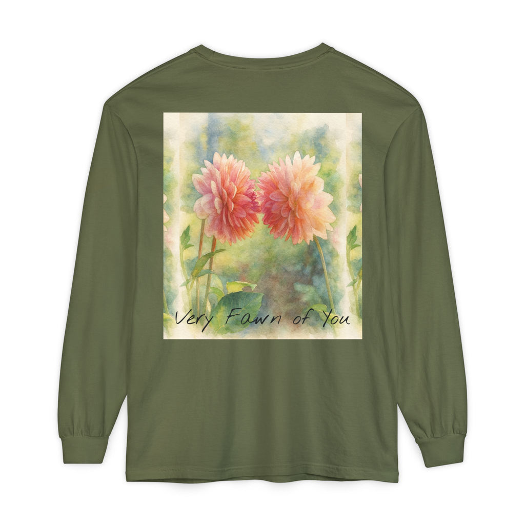 Dahlia Fawn Pun- Long Sleeve Shirt