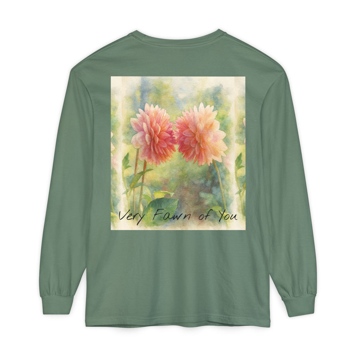 Dahlia Fawn Pun- Long Sleeve Shirt