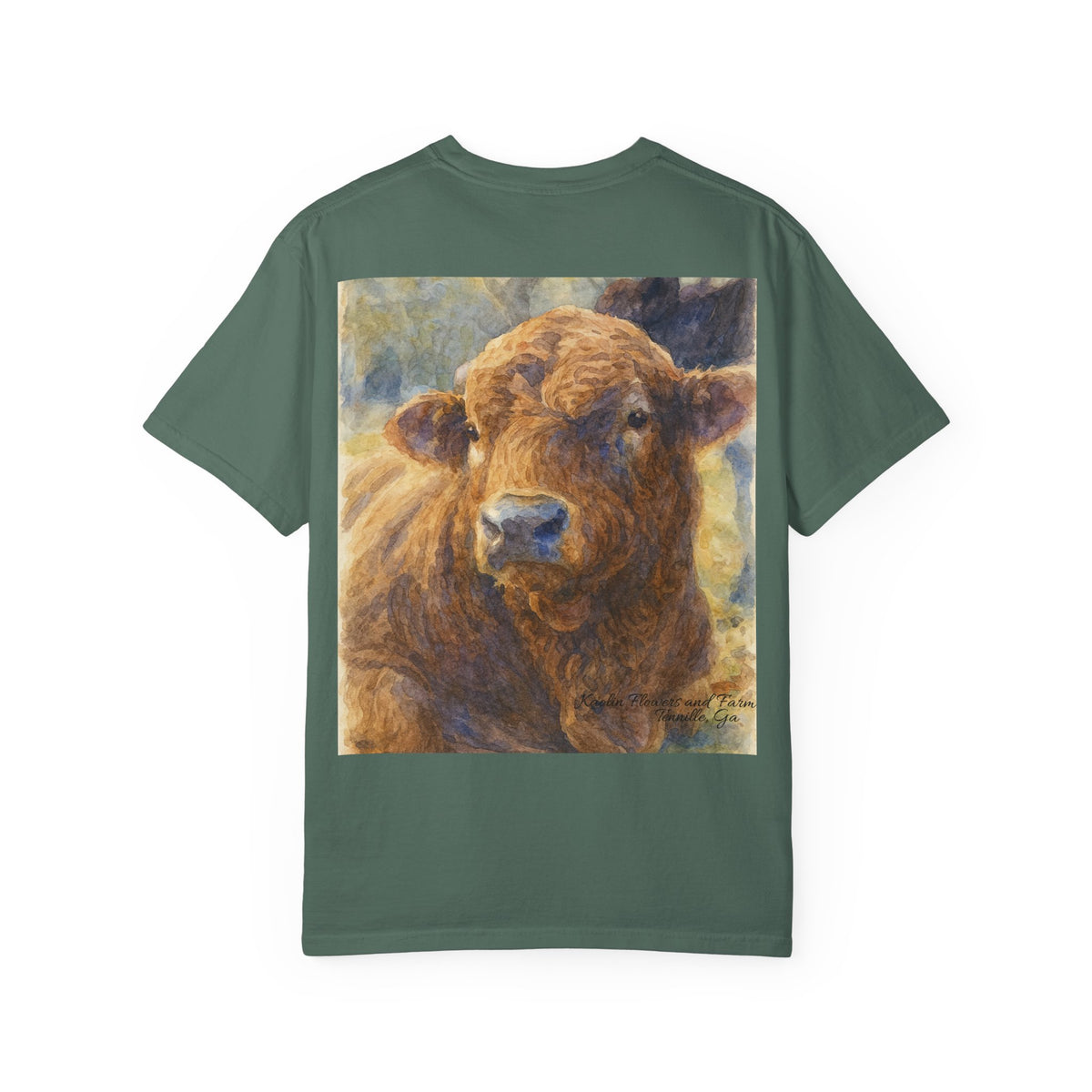 Kaolin Flowers and Farm DJ Mascot T-Shirt-" Gentle Giant"