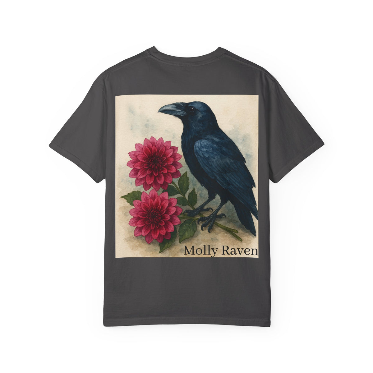 Molly Raven T-Shirt- Kaolin Flowers and Farm