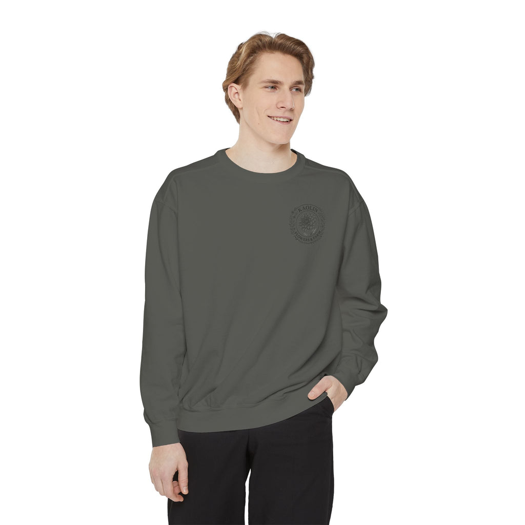 Kaolin Flowers and Farm DJ Mascot Sweatshirt — 'Gentle Giant' Farm Crewneck