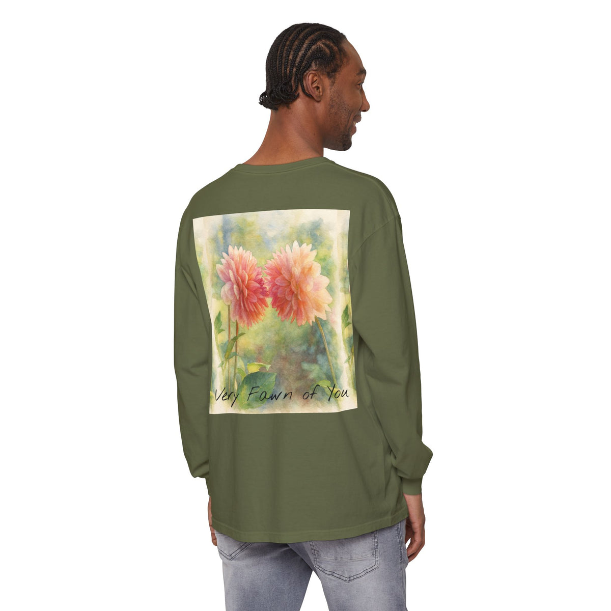 Dahlia Fawn Pun- Long Sleeve Shirt