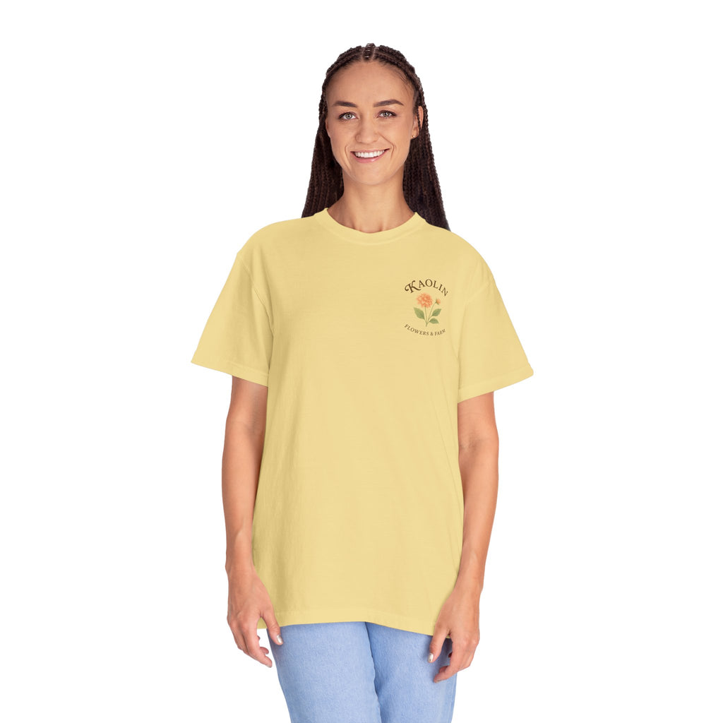 Kaolin Flowers and Farm T-Shirt — Support Local Small Farm