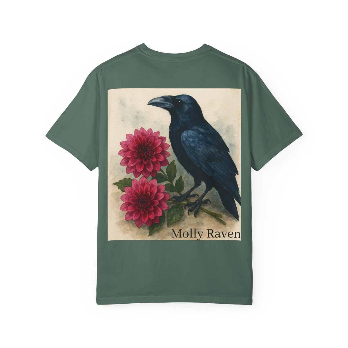 Molly Raven T-Shirt- Kaolin Flowers and Farm
