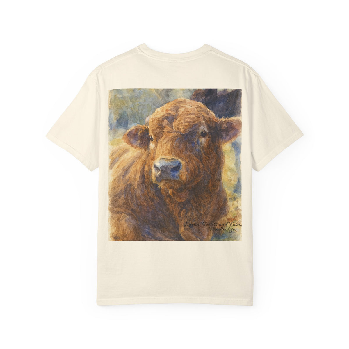 Kaolin Flowers and Farm DJ Mascot T-Shirt-" Gentle Giant"