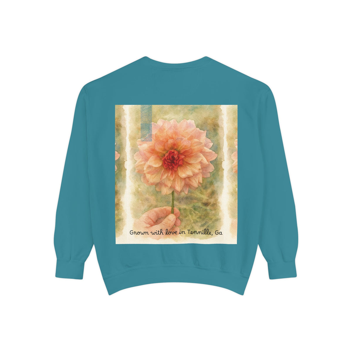 Kaolin Flowers & Farm Sweatshirt — "Grown With Love in Tennille, GA"