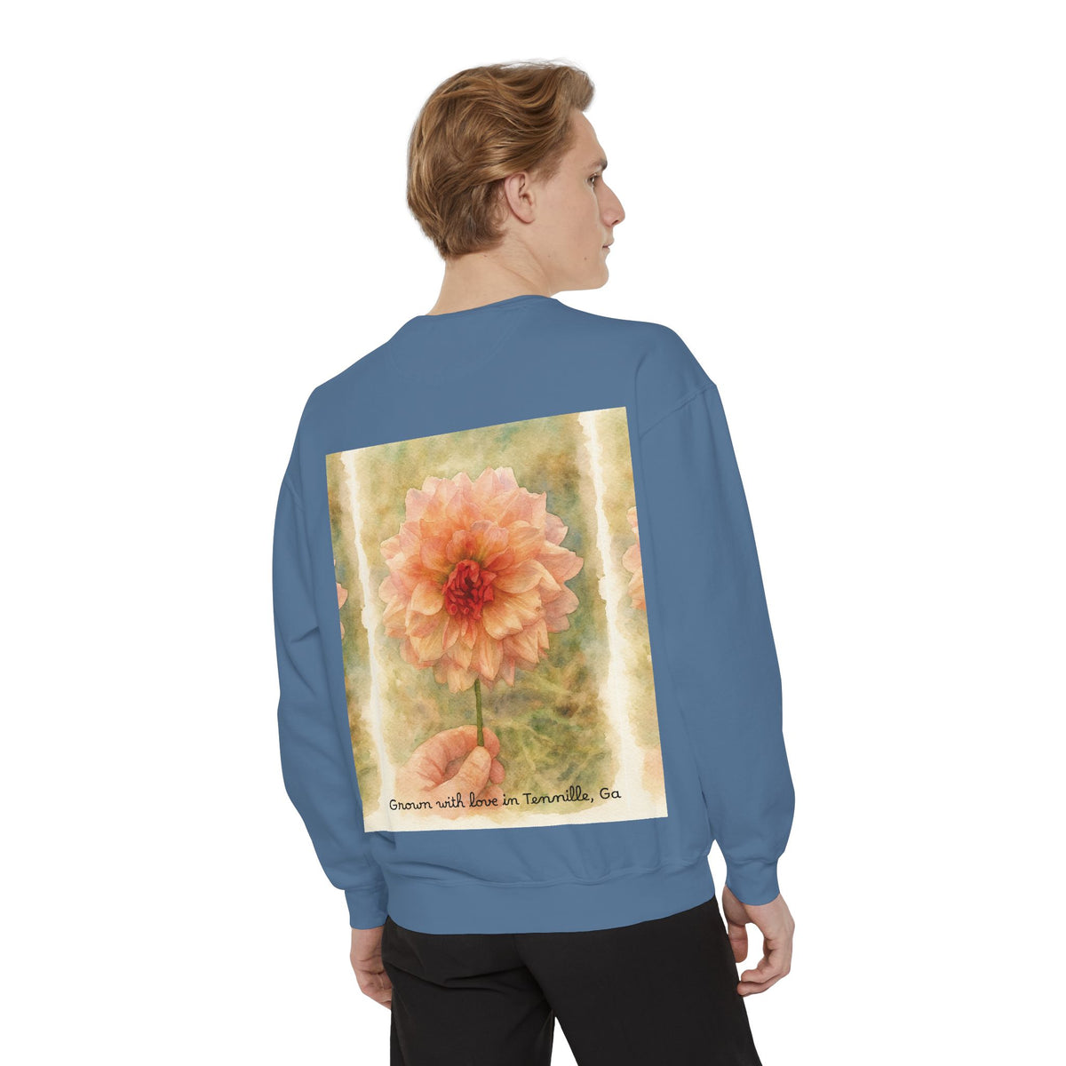 Kaolin Flowers & Farm Sweatshirt — "Grown With Love in Tennille, GA"