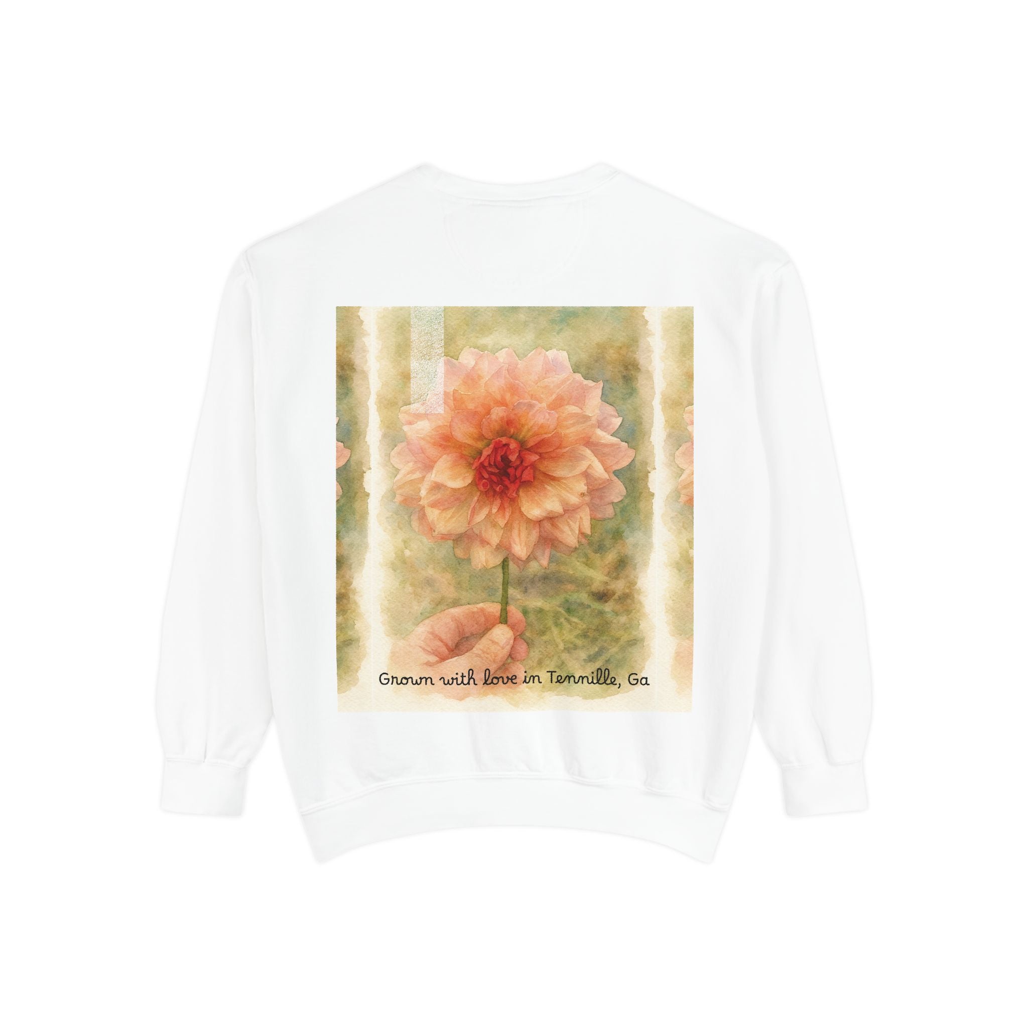 Kaolin Flowers & Farm Sweatshirt — "Grown With Love in Tennille, GA"