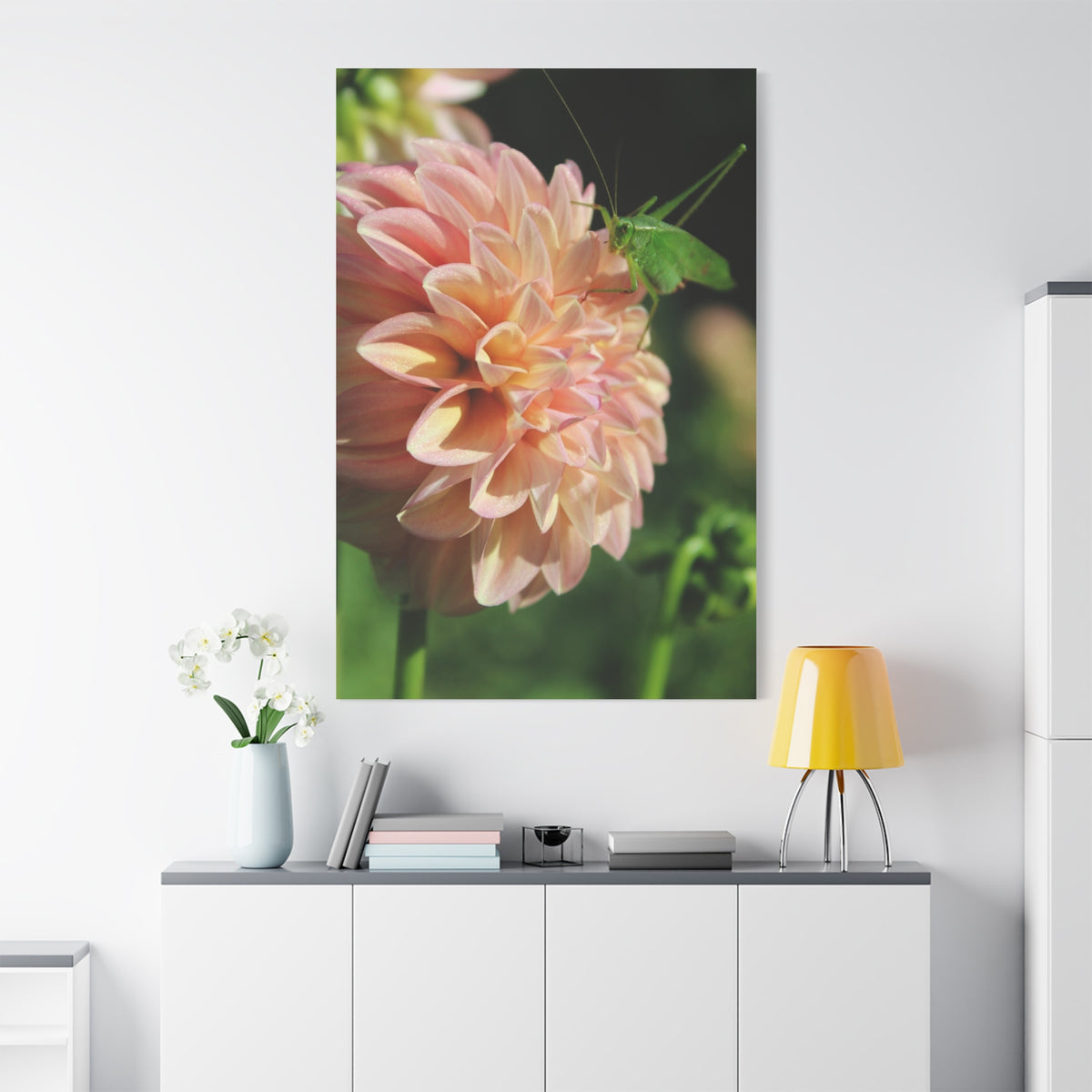 Dahlia and the Katydid