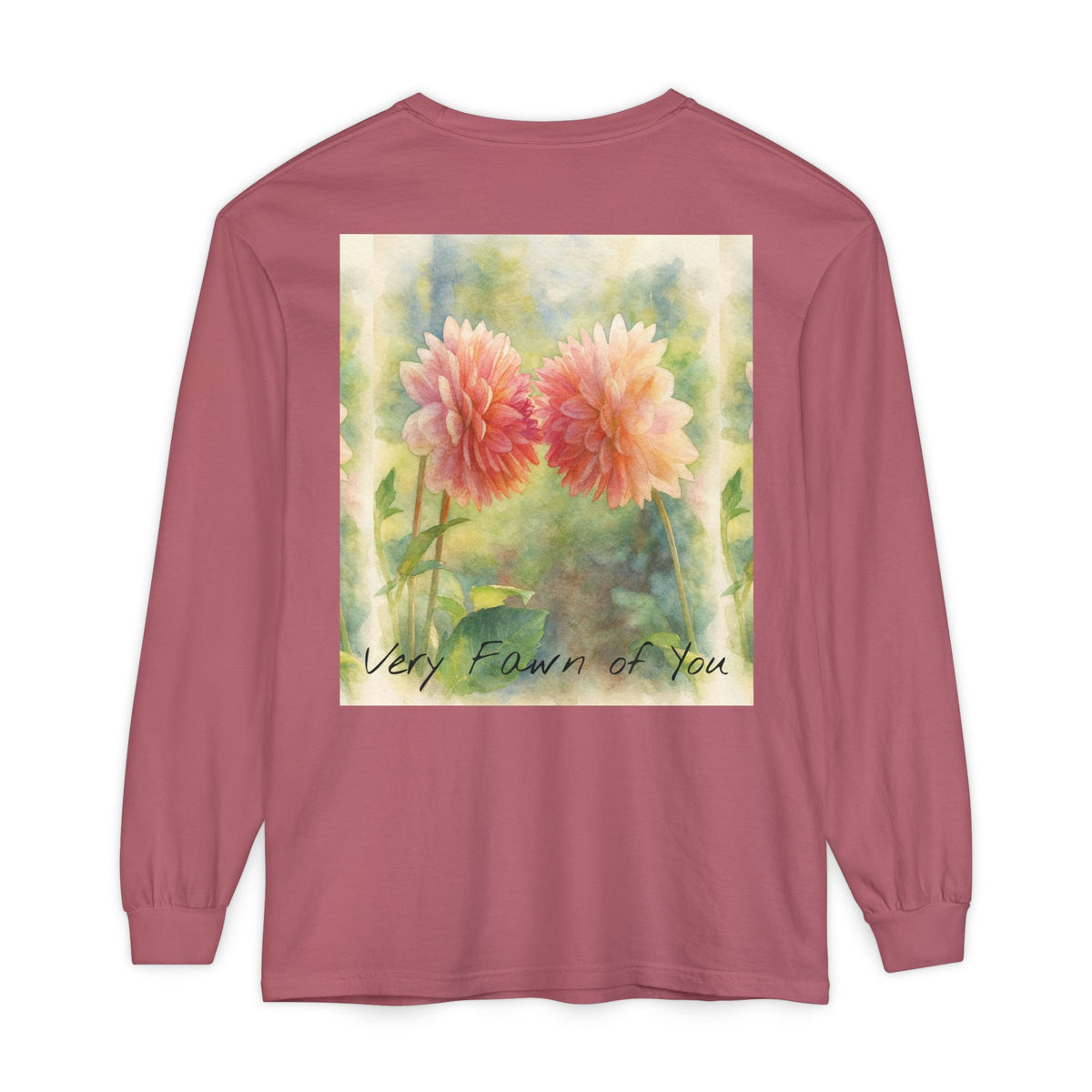 Dahlia Fawn Pun- Long Sleeve Shirt