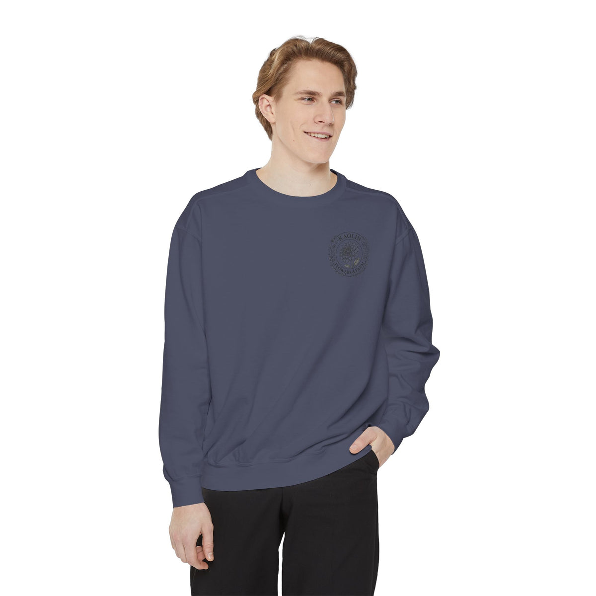 Kaolin Flowers and Farm DJ Mascot Sweatshirt — 'Gentle Giant' Farm Crewneck