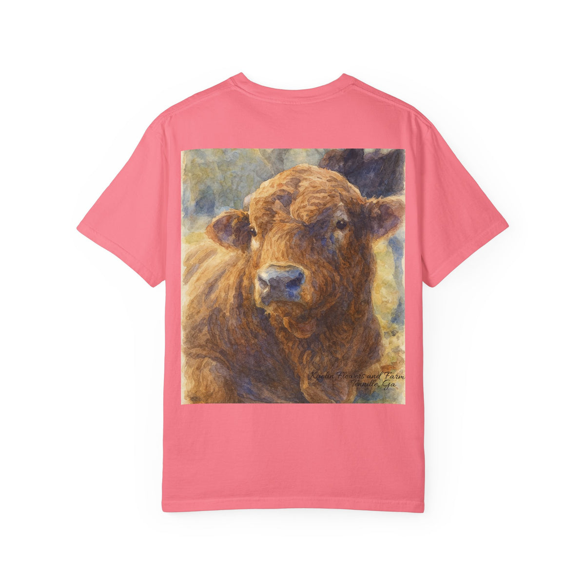 Kaolin Flowers and Farm DJ Mascot T-Shirt-" Gentle Giant"