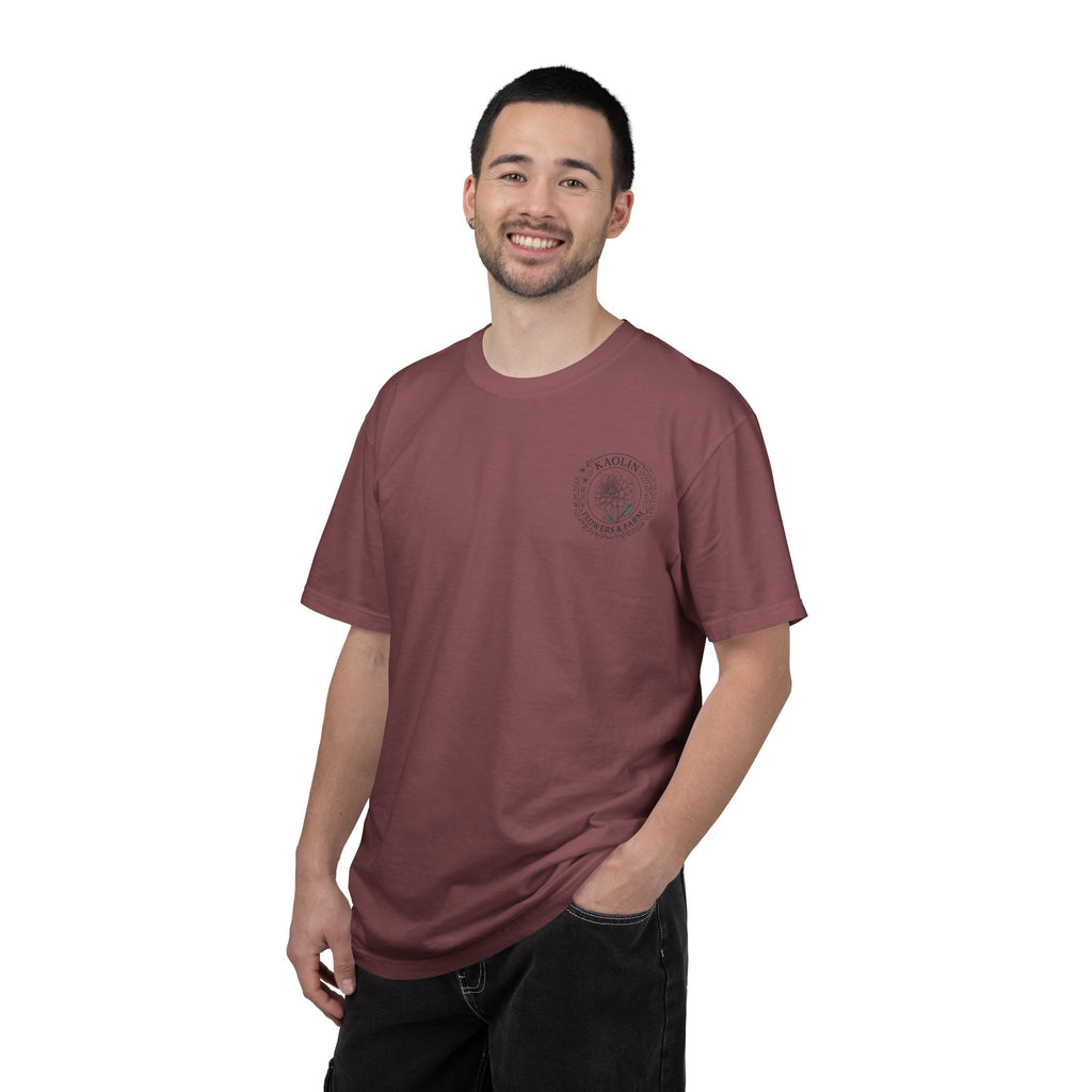 Kaolin Flowers and Farm DJ Mascot T-Shirt-" Gentle Giant"