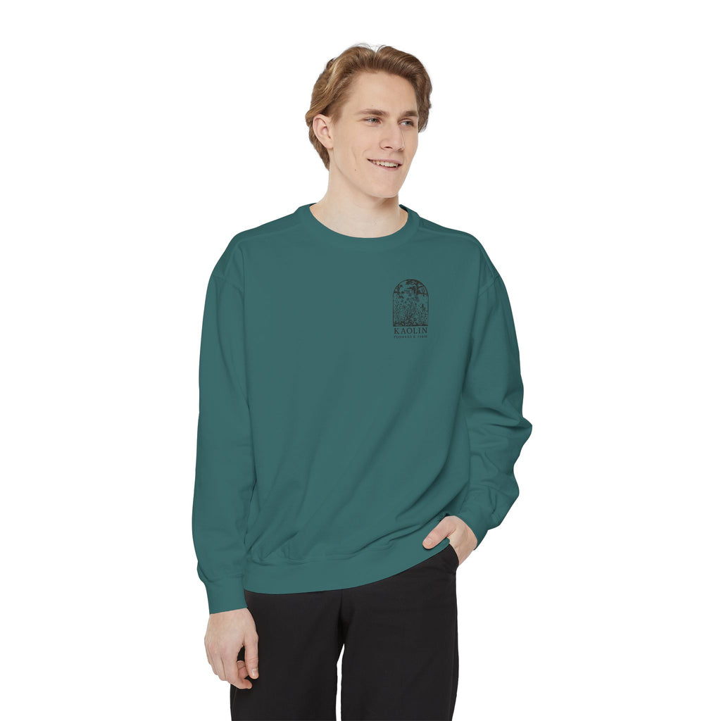 Kaolin Flowers & Farm Sweatshirt — "Grown With Love in Tennille, GA"