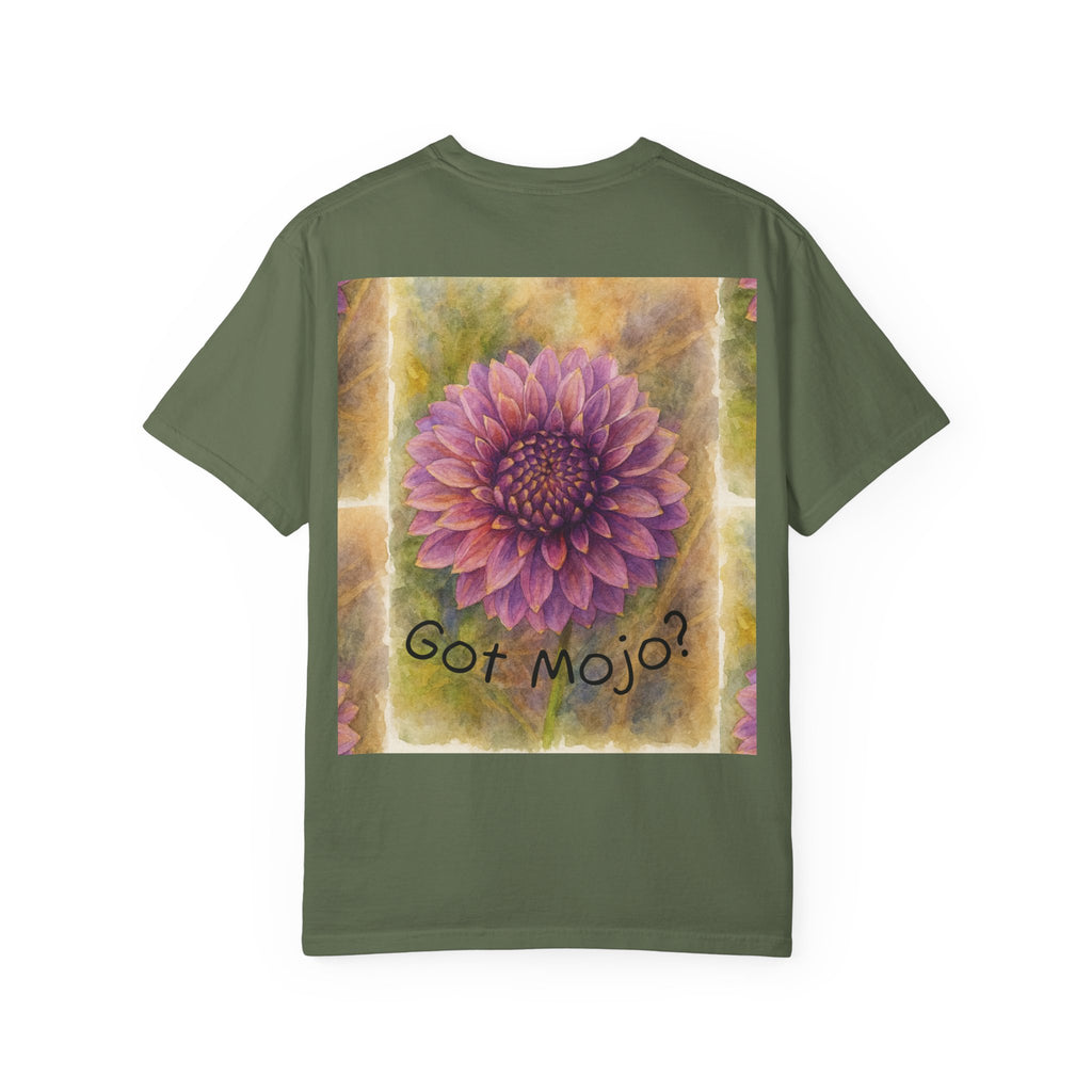 Got Mojo? T-Shirt — Kaolin Flowers and Farm Floral Tee with Cute Pun