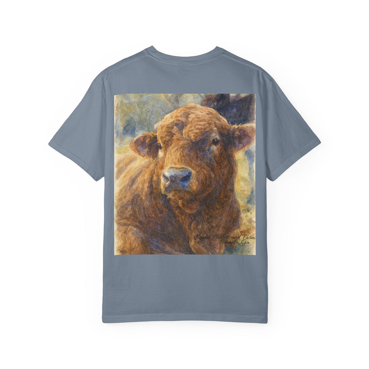 Kaolin Flowers and Farm DJ Mascot T-Shirt-" Gentle Giant"