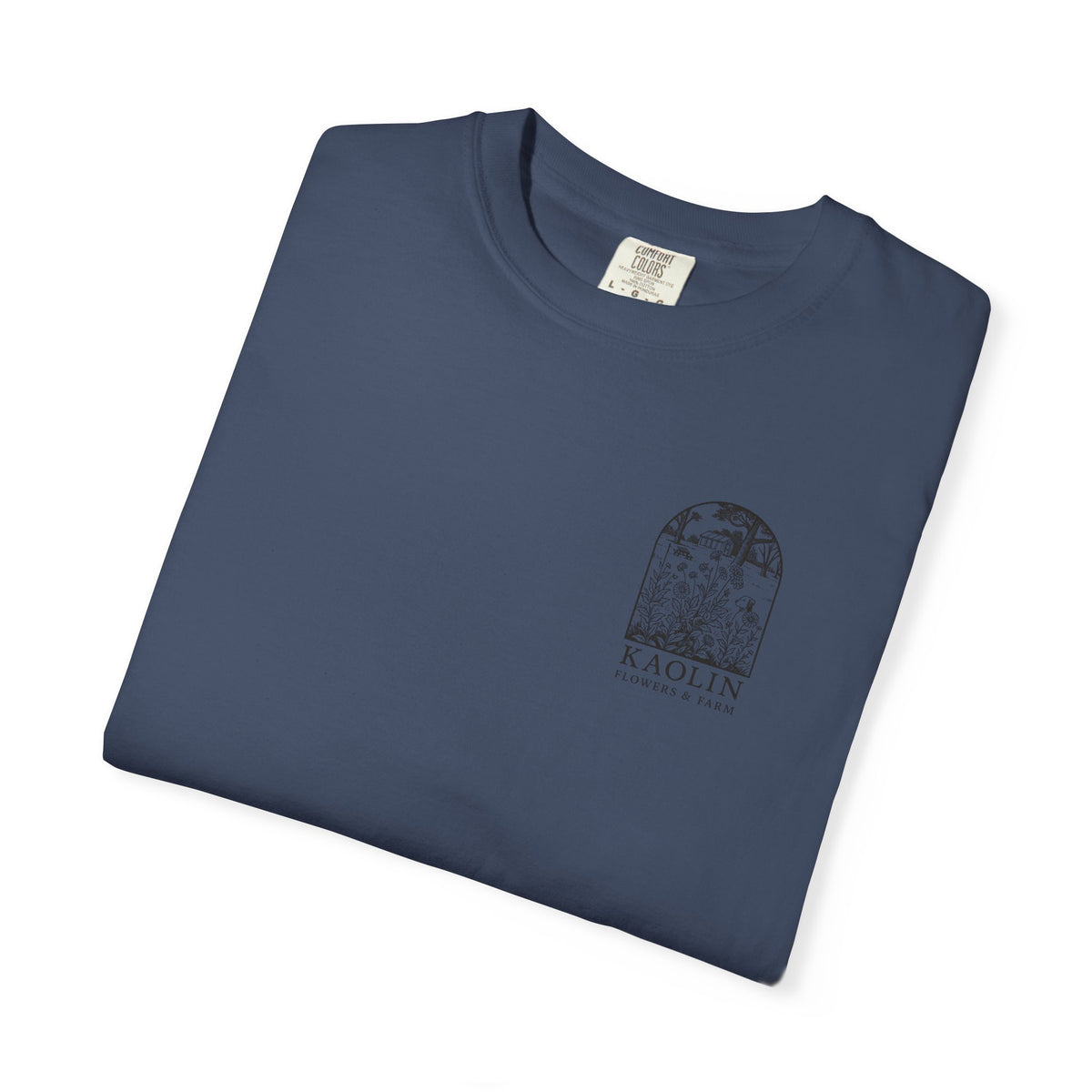 Molly Raven T-Shirt- Kaolin Flowers and Farm