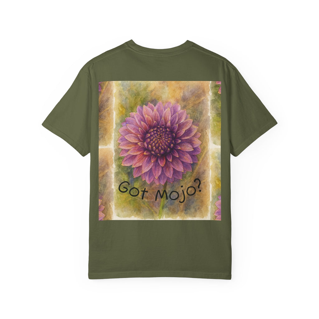 Got Mojo? T-Shirt — Kaolin Flowers and Farm Floral Tee with Cute Pun
