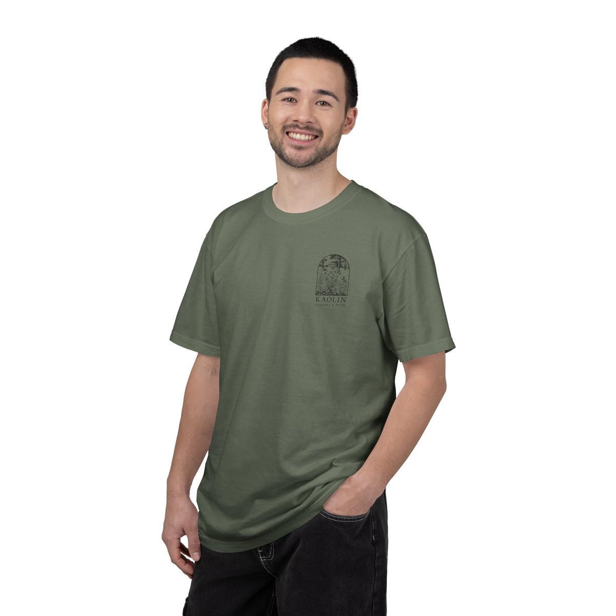Molly Raven T-Shirt- Kaolin Flowers and Farm