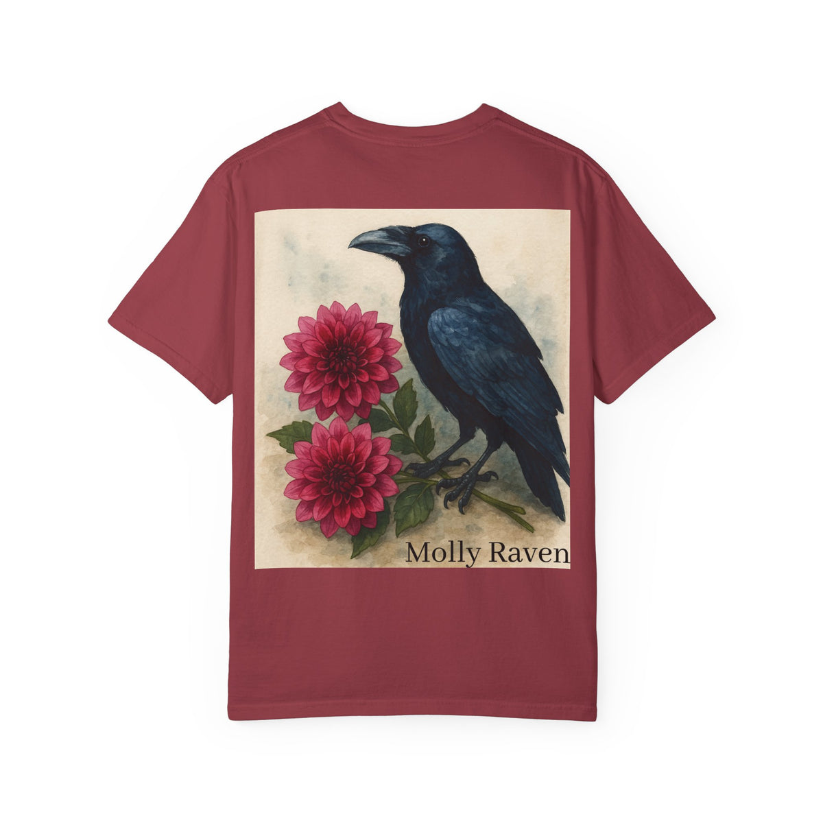 Molly Raven T-Shirt- Kaolin Flowers and Farm