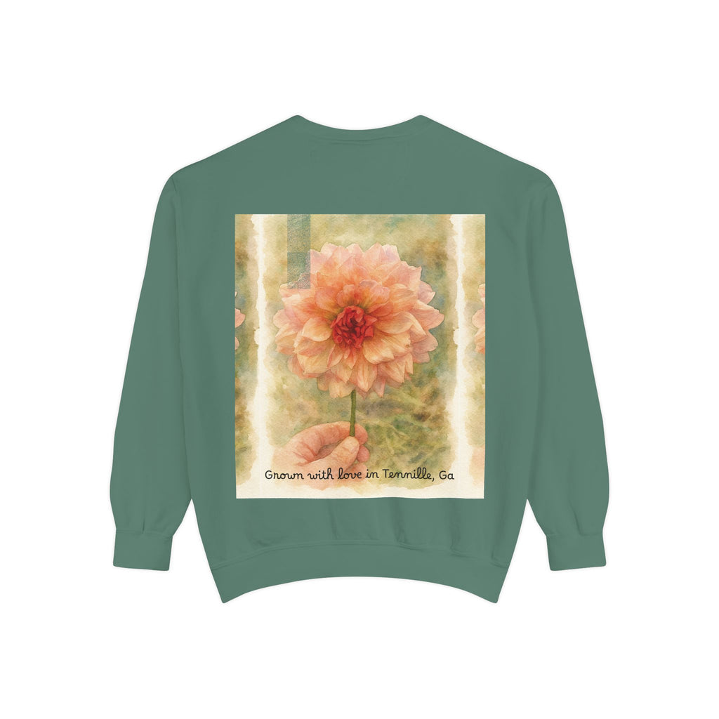 Kaolin Flowers & Farm Sweatshirt — "Grown With Love in Tennille, GA"