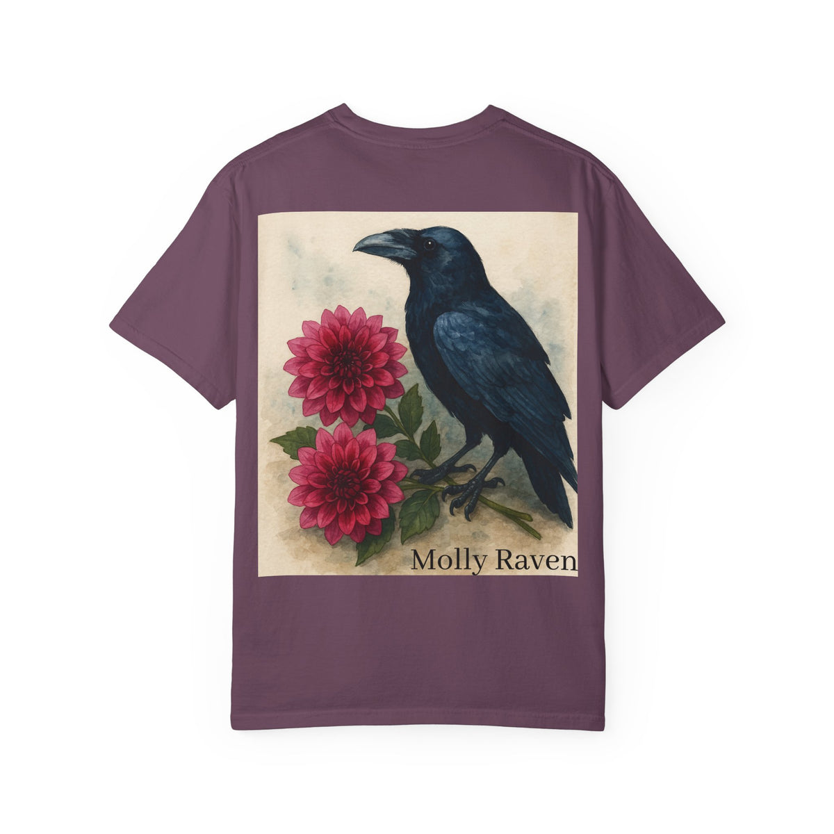 Molly Raven T-Shirt- Kaolin Flowers and Farm
