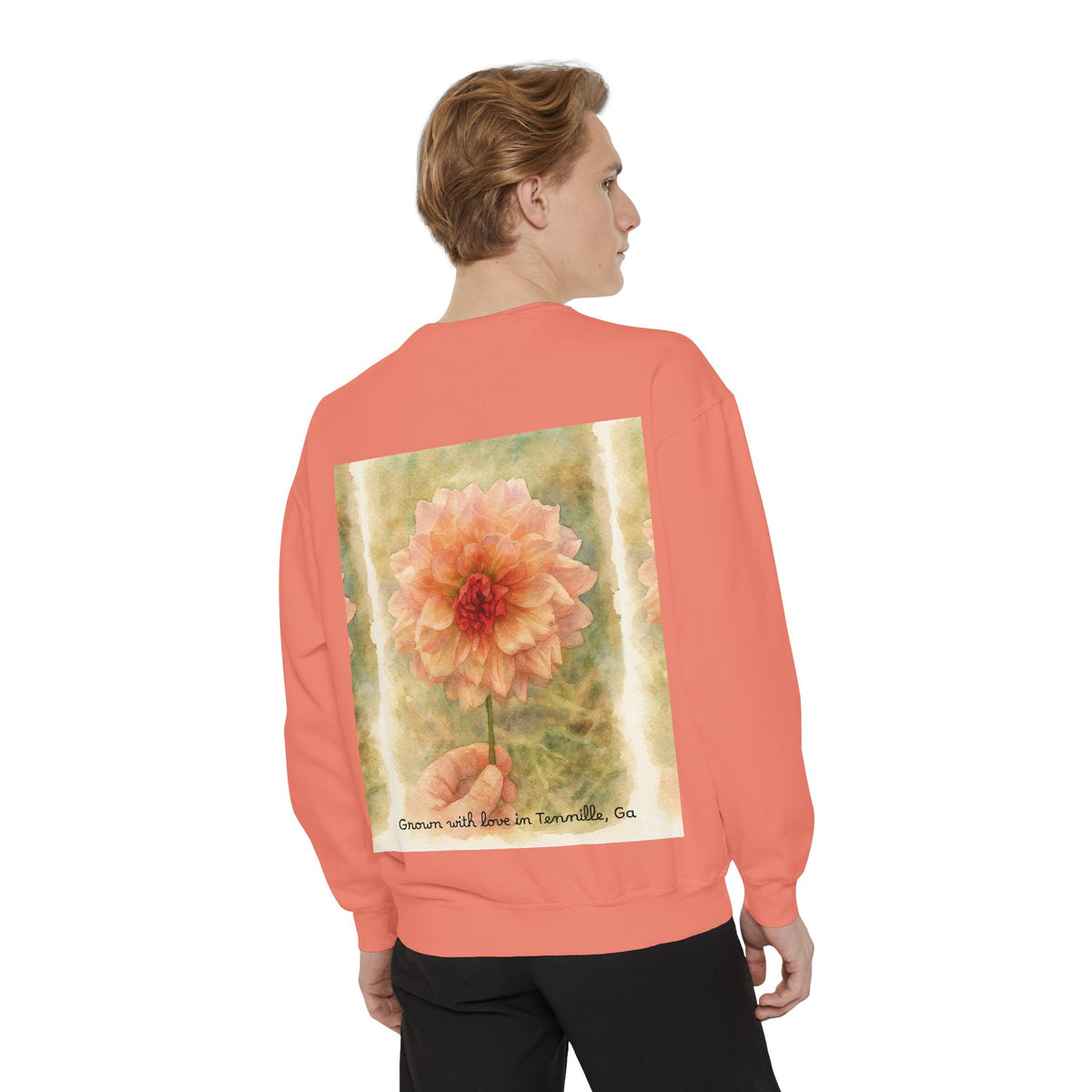 Kaolin Flowers & Farm Sweatshirt — "Grown With Love in Tennille, GA"